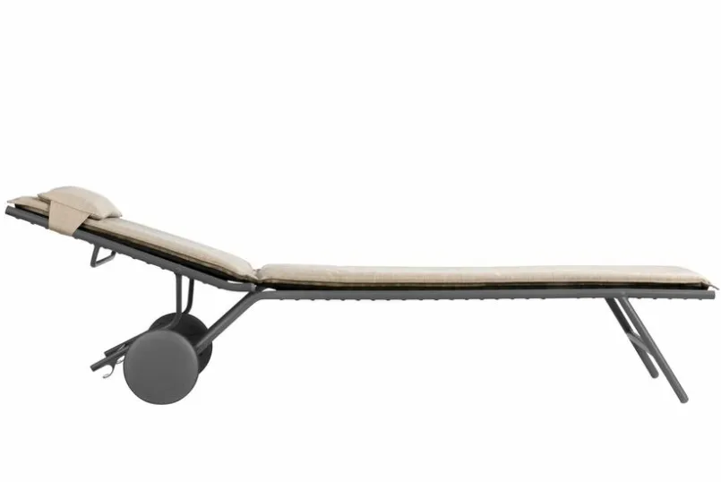 Lafuma Mobilier Gartenliegen|Balkonliegen-Gartenliege Bayanne Beige