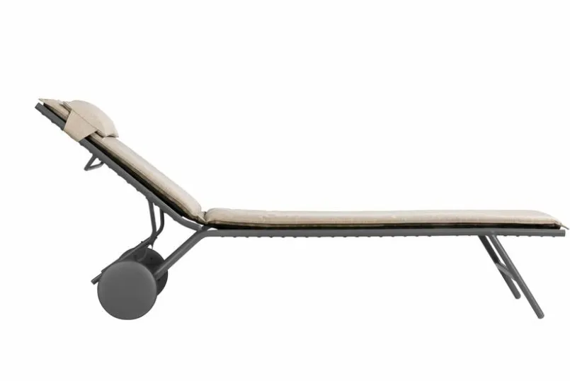Lafuma Mobilier Gartenliegen|Balkonliegen-Gartenliege Bayanne Beige