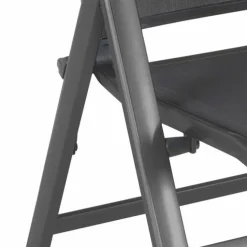 MWH Loungeliegen|Gartenliegen-Gartenliege Kedline, Alu/Textilene Eisen