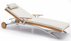Loungeliegen|Gartenliegen|Segarda Gartenliege Madura Teak