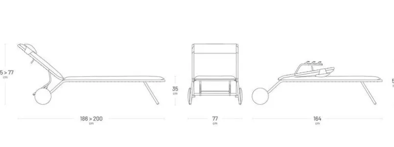 Gartenliege Miami II<Lafuma Mobilier Outlet