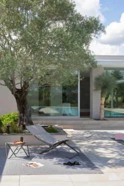 Lafuma Mobilier Gartenstühle|Gartensessel-Gartenliege Privilege, Stahl/Hedona Beige