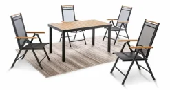 Gartenmöbel Set Merida 5-tlg.< Online