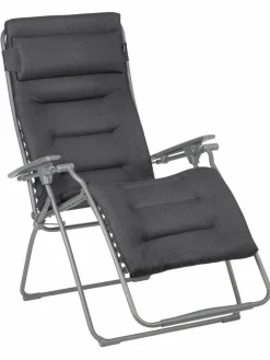 Gartenstühle|Lafuma Mobilier Gartensessel Futura Be Comfort XL Dunkelgrau