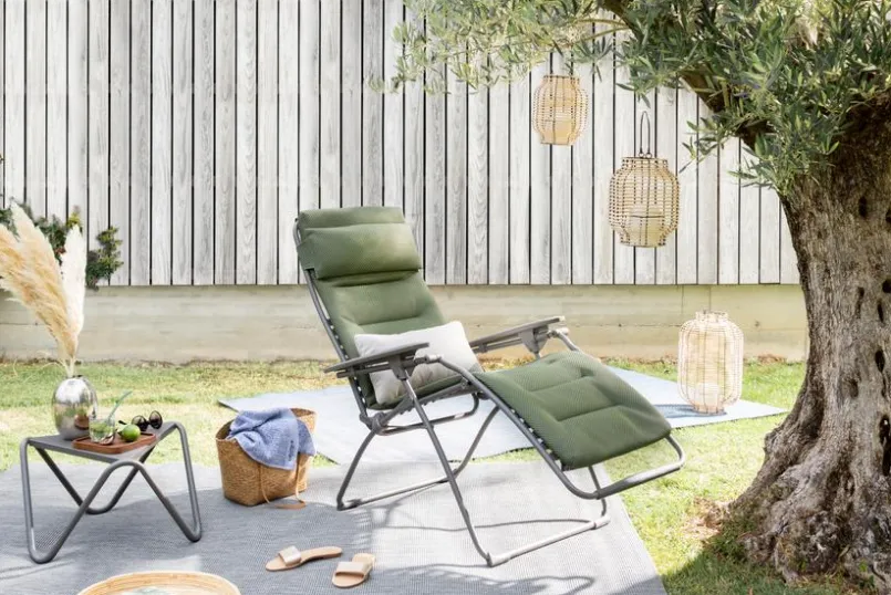 Lafuma Mobilier Gartenstühle-Gartensessel Futura Be Comfort XL Grün