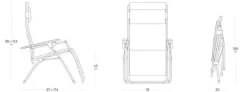 Lafuma Mobilier Gartenstühle-Gartensessel Futura Be Comfort XL Grün