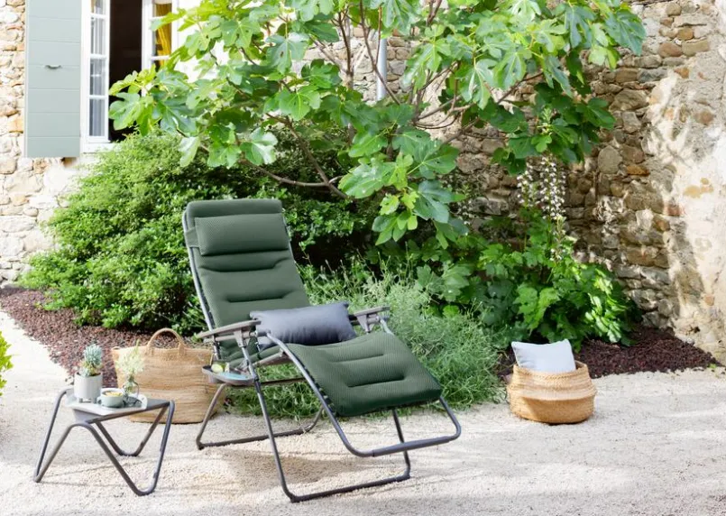 Lafuma Mobilier Gartenstühle-Gartensessel Futura Be Comfort XL Grün