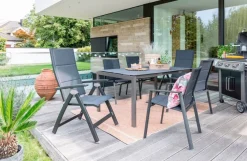 Gartenstühle|Gartensessel| Gartensessel Lugo Anthrazit