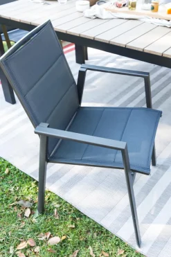 Gartenstühle|Gartensessel-Gartensessel Lugo Anthrazit