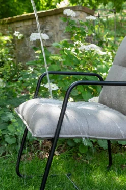 SCHÖNER WOHNEN-Kollektion Gartenstühle|Gartensessel-Gartensessel Fontein Carbon