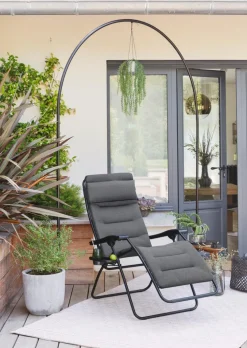 Lafuma Mobilier Gartenliegen|Balkonliegen-Gartensessel RSX Clip Grau