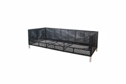 Cane-line Loungemöbel-Sets-Gartensofa-Modul Connect Set Schwarz