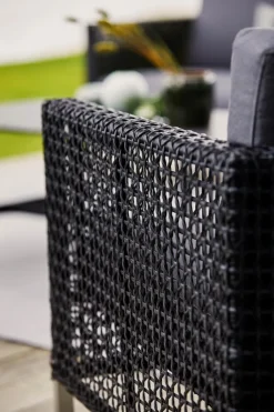 Cane-line Loungemöbel-Sets-Gartensofa-Modul Connect Set Schwarz