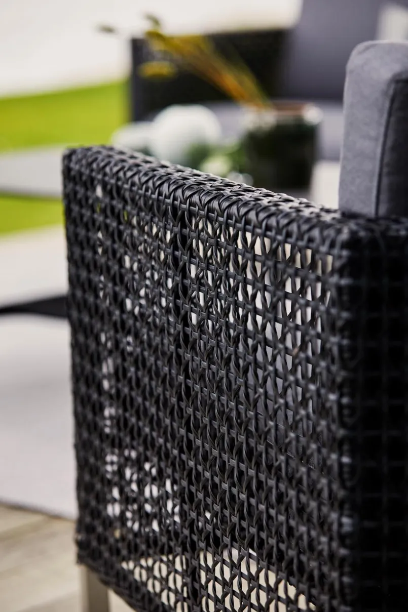 Cane-line Loungemöbel-Sets-Gartensofa-Modul Connect Set Schwarz
