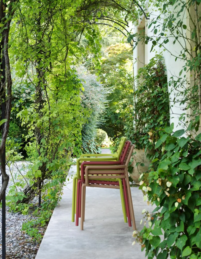 Gartenstühle|Nardi Gartenstuhl Doga Hellbraun