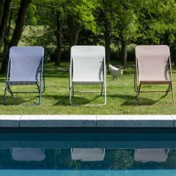 Gartenstühle|Lafuma Mobilier Gartenstuhl Maxi Transat Indigo