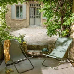 Gartenstühle|Lafuma Mobilier Gartenstuhl Maxi Transat Moss