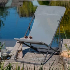 Lafuma Mobilier Gartenstühle-Gartenstuhl Maxi Transat Terre