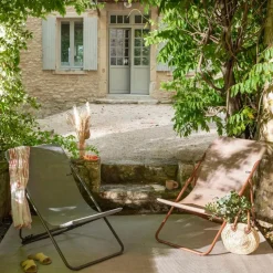 Lafuma Mobilier Gartenstühle-Gartenstuhl Maxi Transat Terre