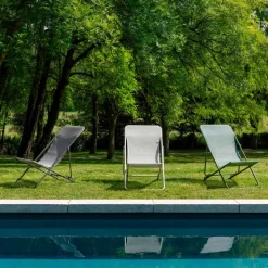 Gartenstühle|Lafuma Mobilier Gartenstuhl Maxi Transat Seigle