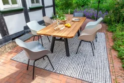 SCHÖNER WOHNEN-Kollektion Gartenstühle-Gartenstuhl Lieke Taupe