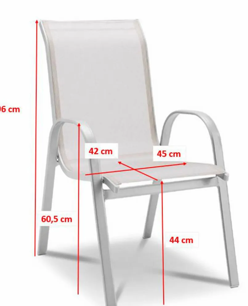 Gartenstühle-Gartenstuhl stapelbar Adria Türkis