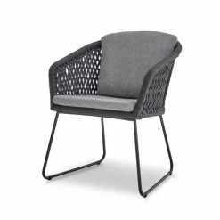 Gartenstühle|idyl Gartenstuhl Virvar Anthracite