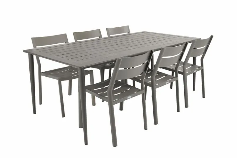 Gartentische|Brafab Gartentisch Nimes 200 x 98 cm Khaki