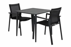 Gartentische|Brafab Gartentisch Nimes 78 x 78 cm Anthrazit