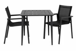 Gartentische|Brafab Gartentisch Nimes 78 x 78 cm Anthrazit