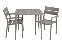 Gartentische|Brafab Gartentisch Nimes 78 x 78 cm Khaki
