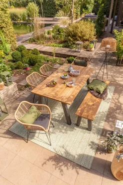 Gartentische| Gartentisch Vermont 240 x 100 cm Teak