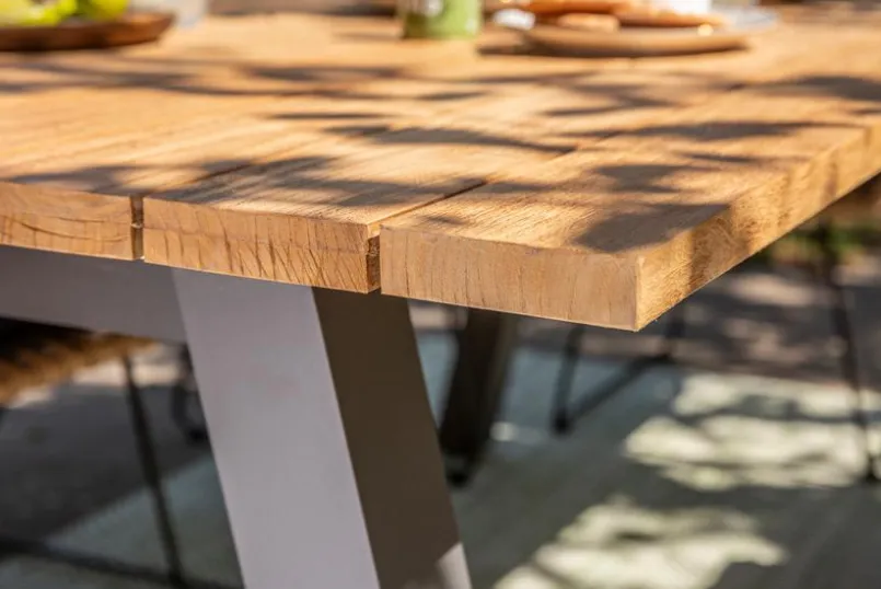 Gartentische| Gartentisch Vermont 240 x 100 cm Teak