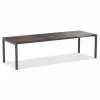 Gartentische|sitMOBILIA Gartentisch ausziehbar Etna Alu 210/270 x 95 cm