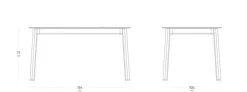 Lafuma Mobilier Gartentische-Gartentisch ausziehbar Oron 100/154 x 100 cm Zement