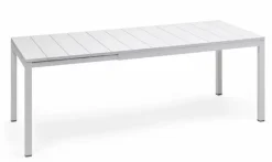 Gartentische|Nardi Gartentisch ausziehbar Rio 140/210 x 85cm Weiß