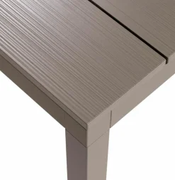 Gartentische|Nardi Gartentisch ausziehbar Rio Alu 140/210 x 85 cm Taupe