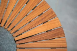 HOUE Gartentische-Gartentisch Circle Ø 150 cm Bambus