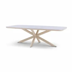 Gartentische-Gartentisch Fano 240 x 110 cm Cream