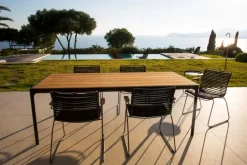 Gartentische|HOUE Gartentisch Four 210 x 90 cm Schwarz