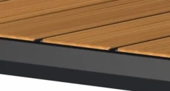 Gartentische|HOUE Gartentisch Four 210 x 90 cm Schwarz