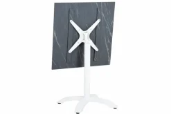 Balkontische|Gartentische|Brafab Gartentisch klappbar Avila 70 x 70 cm Dunkelgrau