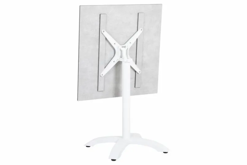 Brafab Balkontische|Gartentische-Gartentisch klappbar Avila 70 x 70 cm Hellgrau
