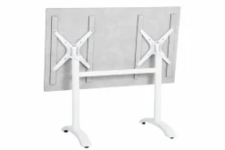 Brafab Balkontische|Gartentische-Gartentisch klappbar Avila 125 x 70 cm Hellgrau