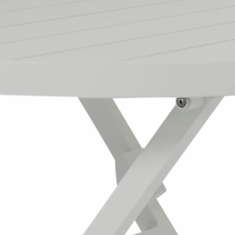 Brafab Gartentische-Gartentisch Wilkie Ø 72 cm Light Grey