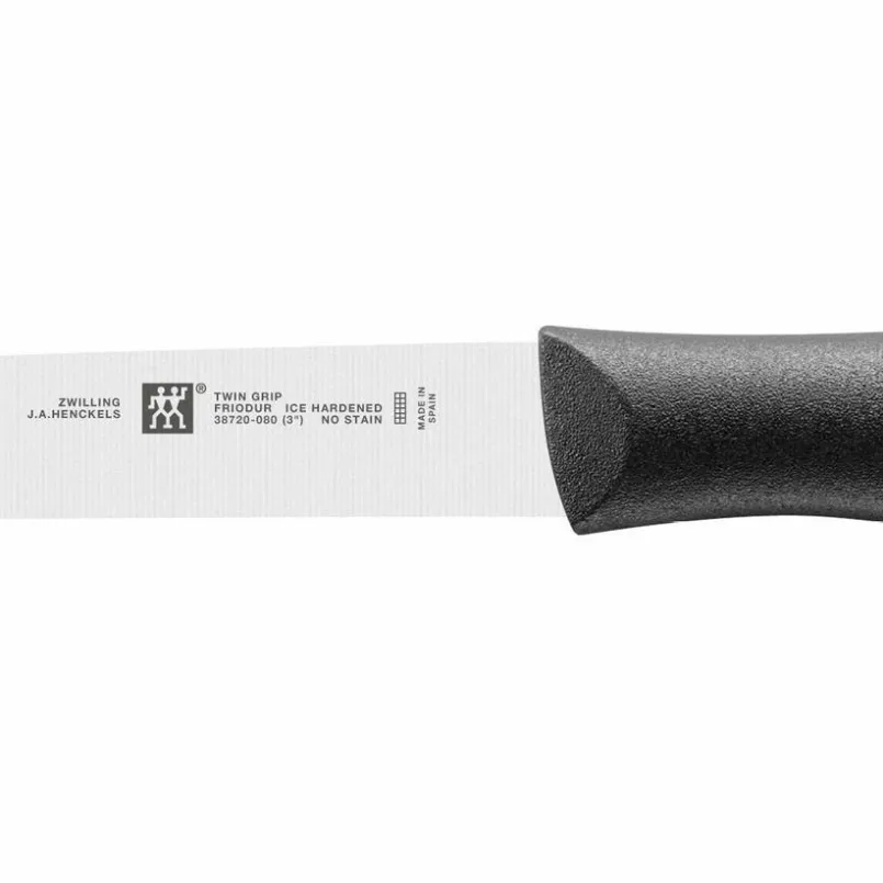 Zwilling Schneidwaren-Gemüsemesser Twin Grip Schwarz