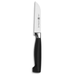 Schneidwaren|Zwilling Gemüsemesser Vier Sterne 8 cm Schwarz