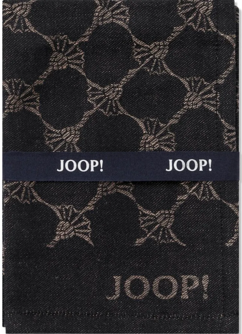 Geschirrtücher|JOOP! Geschirrtuch Cornflower 50 x 70 cm Schwarz