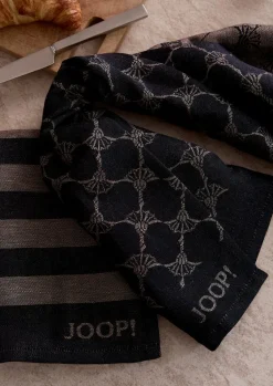 Geschirrtücher|JOOP! Geschirrtuch Cornflower 50 x 70 cm Schwarz