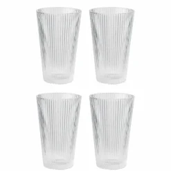 Gläser|Stelton Gläserset - Wasser Pilastro 4tlg. Klar